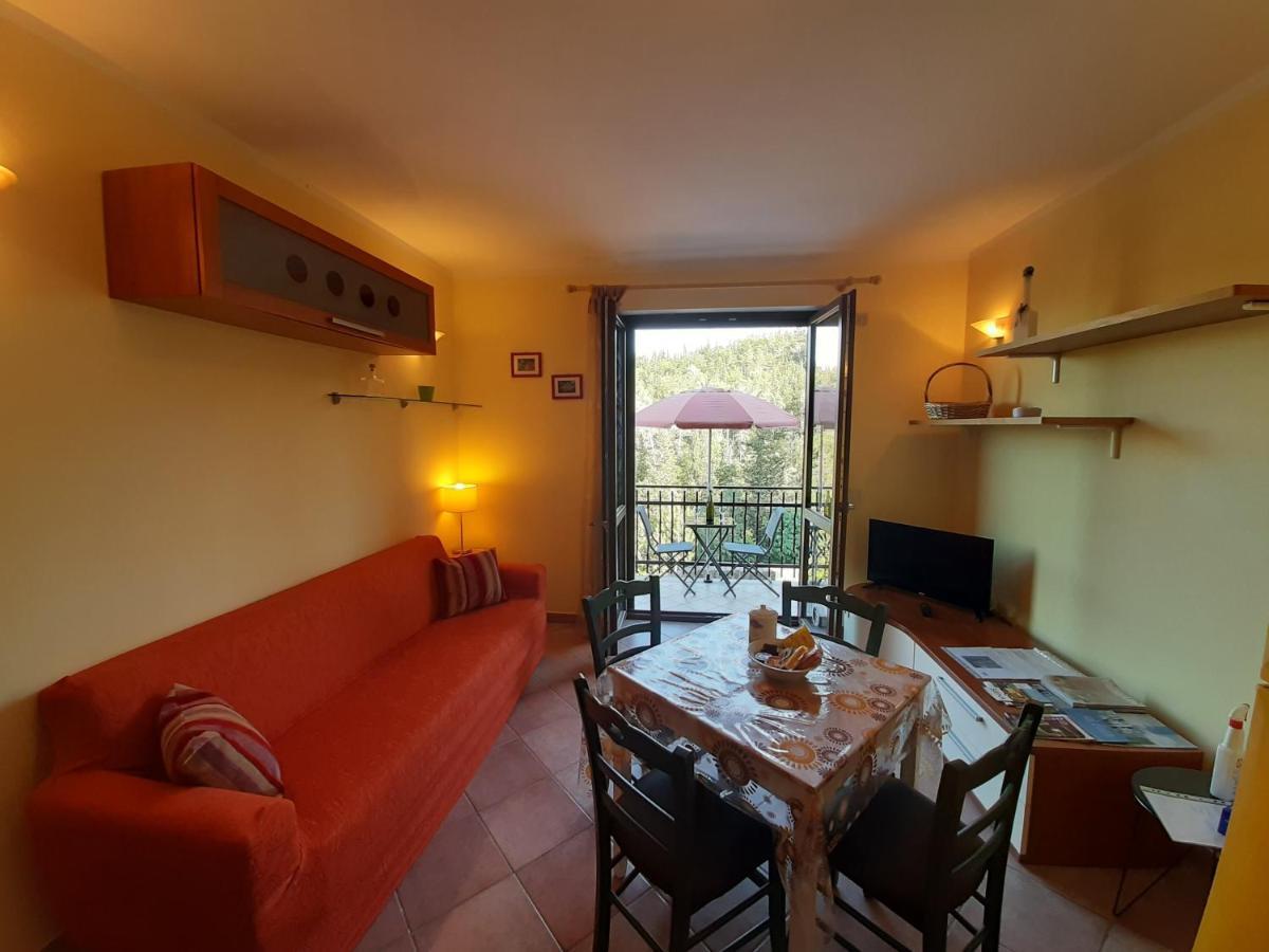 Apartmán Terrazza Su Fosso Bianco Bagni San Filippo Exteriér fotografie