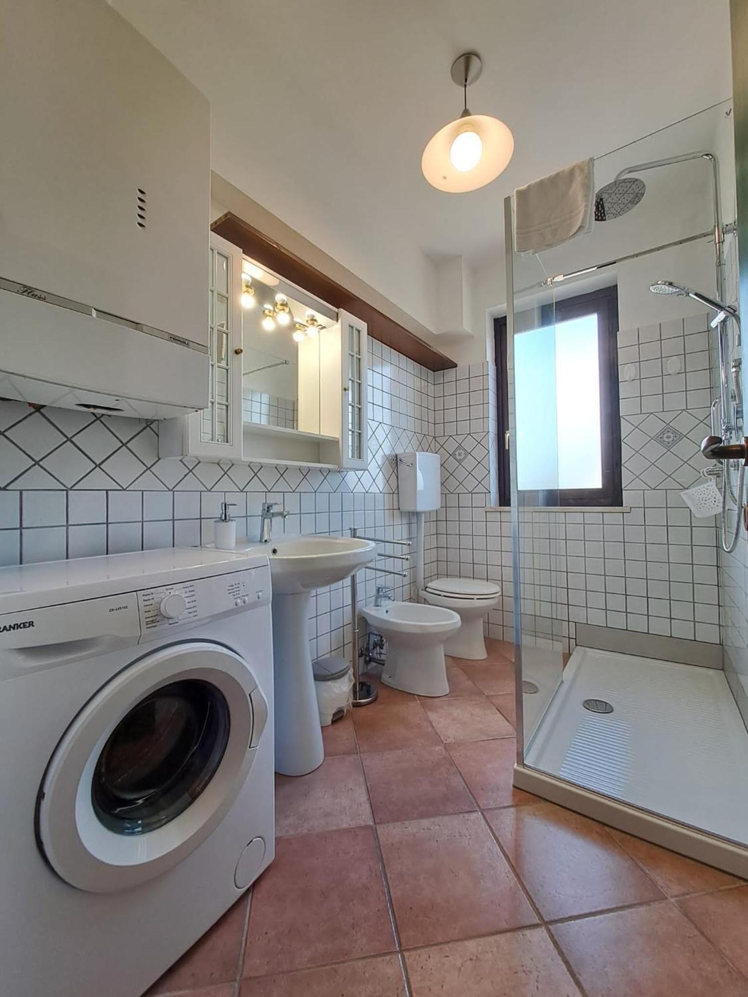 Apartmán Terrazza Su Fosso Bianco Bagni San Filippo Exteriér fotografie